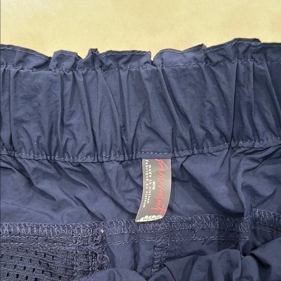Navy Free People Movement shorts - Picture 2 of 3